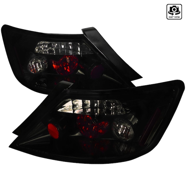 Spec-D Tuning 06-10 Honda Civic Euro Tail Lights LT-CV062BB-TM - main